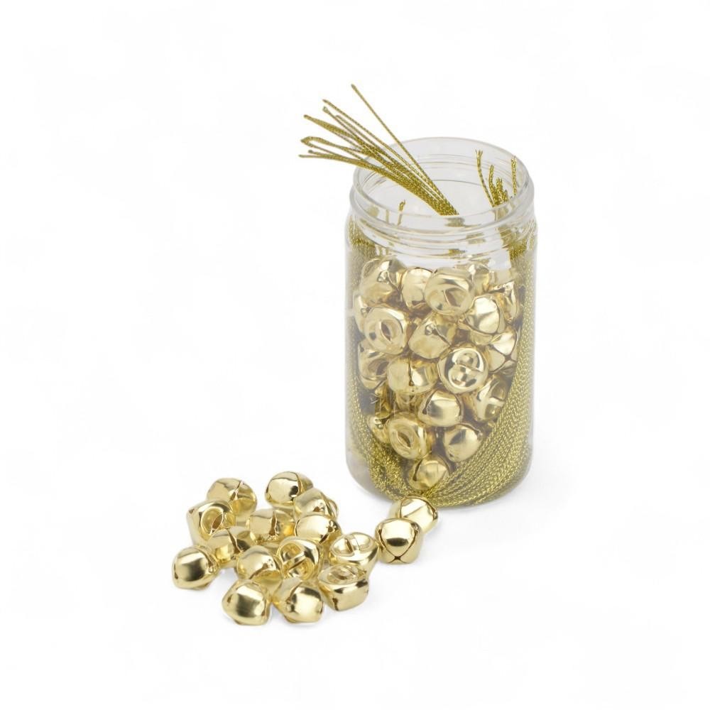 BARATTOLO CAMPANELLINI ORO 1.5CM 70PZ